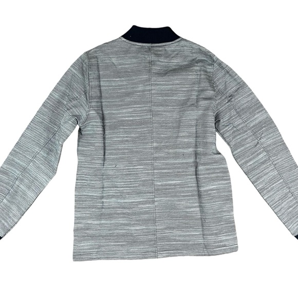 Indigo Star Men’s Small Muli Navy Twill Full Zip Bomber Shirt Jacket NWT - Picture 9 of 11